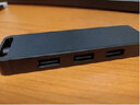 威迅（VENTION）USB分線器3.0 帶電源接口電腦筆記本USB高速4口HUB擴(kuò)展塢集線器分線器 USB3.0分線器 0.15米 曬單實(shí)拍圖