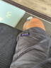 PATAGONIA男士All wear hemp輕質(zhì)棉麻涼爽透氣8英寸短褲巴塔哥尼亞57805 FGE灰色 36 曬單實(shí)拍圖