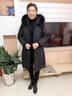 羅蒙中老年女裝派克羽絨服女冬季可拆卸內膽媽媽冬裝外套加厚長(cháng)款衣服 綠色（真毛領(lǐng)羽絨服-毛領(lǐng)內膽可拆卸） M 【推薦90-105斤左右穿】 曬單實(shí)拍圖