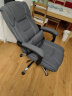 山业大班椅休息椅子 老板椅 午休椅可躺 办公员工椅睡觉 带脚踏SNC121 图片色 实拍图