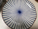 韓龍（HANLONG）日本進(jìn)口波佐見陶瓷餐具家用十草紋藍(lán)繪網(wǎng)紅米飯碗日式拉面碗湯碗 青海波大盤 曬單實(shí)拍圖