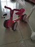 乐的（Luddy）儿童平衡车学步车可坐可滑行防侧翻减震降噪滑步车玩具周岁礼物 1006可爱粉 实拍图