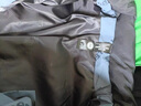 OEHE冬季新款棉襖棉衣男休閑棉服男情侶棉襖學(xué)生拼接外套男休閑百搭 灰藍色 XL 曬單實(shí)拍圖