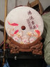 聚善緣平安扣擺件玉石招財(cái)喬遷新居禮品辦公室家居客廳酒柜裝飾品擺件 鴻運(yùn)當(dāng)頭直徑35#，高48cm 曬單實(shí)拍圖