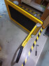 捷安瑞 平板車(chē)手推車(chē)鐵板搬運車(chē)拖車(chē)載貨小推車(chē)加重款耐壓手推車(chē) 拖車(chē)貨 折疊豪華版900*600黃色 曬單實(shí)拍圖