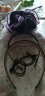 AiChoice发箍韩版手工缝制头箍带齿细边发饰品压发碎花女发卡 优雅紫 实拍图