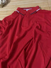 蔚印夏季工作服t恤定制polo衫刺繡工衣翻領(lǐng)服裝訂做文化衫短袖印logo 2201紅色 XXL 曬單實(shí)拍圖