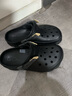 卡駱馳crocs經(jīng)典特林洞洞鞋|206340 黑色-001 41/42(260mm)  曬單實拍圖