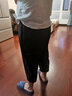阿迪達斯（adidas）男褲長(cháng)褲 25冬新款跑步訓練褲休閑時(shí)尚褲透氣舒適針織棉質(zhì)運動(dòng)褲 黑/束腳褲/刺繡LOGO 2XL 【185-190cm/190-200斤】 曬單實(shí)拍圖