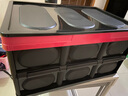 汽車(chē)車(chē)用折疊后備箱收納箱易收納儲物箱置物袋車(chē)載尾箱整理箱儲物 磨砂黑30L 曬單實(shí)拍圖