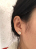 繆色（MiU Se）小眾設(shè)計感微鑲鋯石可愛兔子旋轉(zhuǎn)耳釘耳環(huán)輕奢氣質(zhì)百搭清新耳飾女  眉心貼一張【隨機】GSF002 曬單實拍圖