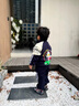 G.DUCKKIDS小黃鴨聯(lián)名奧特曼衣服男童套裝春秋季2024新款兒童運動兩件套寶寶 藏青色套裝 120 建議5~6歲【110-120cm】 曬單實拍圖