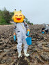 熊火兒童下水褲戶外玩水服捉魚趕海半身涉水褲背帶連體鞋防水沙灘 兒童天空藍(lán)背帶褲【加厚帶口袋】 31 (鞋內(nèi)長19.5cm) 曬單實(shí)拍圖