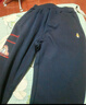 暇步士（Hush Puppies）童裝兒童男小童冬裝新款簡(jiǎn)約舒適加厚一體絨長(zhǎng)褲 藏藍(lán) 130 cm 曬單實(shí)拍圖