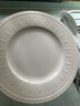 德國唯寶（Villeroy&Boch）賽琳妮系列 精細瓷餐盤餐具 沙拉盤 古典浮雕沙拉碟 魚盤 平盤 27cm 曬單實拍圖