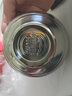溫朵娜（VIENDONA）304不銹鋼碗雙層防燙飯碗學(xué)生隔熱碗湯碗食堂用碗10個(gè)裝 304鋼 鉑金碗13cm（10只裝） 曬單實(shí)拍圖