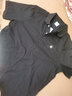 布克兄弟（BrooksBrothers） 夏季男士休閑純色短袖polo衫 男裝珠地棉經(jīng)典款刺繡翻領(lǐng)上衣男 黑色-翻領(lǐng)T恤男 L (建議80-90kg) 曬單實拍圖