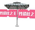 野營(yíng)盛 大號(hào)戶外遮陽(yáng)傘大雨傘擺攤傘 定制款懸臂迷彩傘 曬單實(shí)拍圖