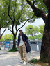 波司登（BOSIDENG）奧萊專供反季清倉羽絨服男款90絨連帽保暖寬松及膝長款厚外套 【店長推薦】暗霧灰8213【深邃神秘】 M 175/92A體重約130-140斤 曬單實拍圖