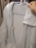 蕉下（beneunder）寬松防曬服女夏涼感冰絲透氣防曬衫寬松皮膚衣原紗防曬衣舒適戶外 淺艾青【UPF50+】 XL 曬單實(shí)拍圖