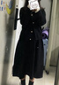 妍莉芬 2024年秋季新款名媛赫本風(fēng)氣質(zhì)衣服小香風(fēng)針織連衣裙女套裝裙子 黑色 M 曬單實拍圖