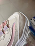 Skechers斯凱奇兒童奶茶熊男女童老爹鞋魔術貼中大童運動鞋302526L 曬單實拍圖
