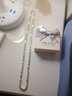 墨洋風(fēng) 專(zhuān)柜S999男足銀項鏈時(shí)尚霸氣粗款白銀六角鏈子足銀送男友禮物 粗6毫米長(cháng)60厘米加厚款重約33克 曬單實(shí)拍圖