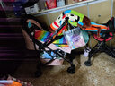 flykids四輪萬(wàn)向嬰兒推車(chē)可坐可躺減震一鍵折疊高景觀(guān)嬰兒車(chē)雙向可上飛機 四輪萬(wàn)向淡雅粉 曬單實(shí)拍圖