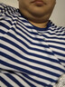 ?；晟捞籽b男夏季條紋女短袖意設(shè)海體能服短袖 海體套裝(上衣+短褲) 175/100 曬單實(shí)拍圖