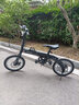 永久折疊自行車(chē)男女式青少年學(xué)生低梁?jiǎn)诬?chē)單速/后6速都市城市休閑車(chē) 7速16寸鋼架線(xiàn)碟 玻璃黑高配 曬單實(shí)拍圖
