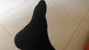Mawcha 襪子男中筒襪男士襪子四季薄款男襪竹纖維吸汗透氣商務(wù)休閑5雙裝 黑色5雙 均碼 曬單實(shí)拍圖