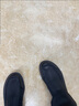 VOLO犀牛男鞋夏季鏤空涼皮鞋男士套腳休閑皮鞋真皮透氣軟底鞋子洞洞鞋 黑色 【夏季透氣款】 42 曬單實拍圖