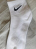 耐克（NIKE） 男女襪 26春新款黑白透氣耐磨吸汗運動(dòng)休閑低幫襪子 SX7677-100 L(42-46碼) 曬單實(shí)拍圖