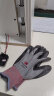 3M 防护手套舒适型防滑耐磨手套劳防手套丁腈掌浸手套灰色XL高透气性 抗油污 耐磨防滑 实拍图