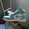 耐克（NIKE）【潮】Air Jordan aj1板鞋男女新款中高幫休閑運(yùn)動(dòng)耐磨籃球鞋 DJ4695/554724-122白黑紅 36.5 GS女 曬單實(shí)拍圖