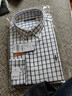 第五季胸前刺繡商務(wù)潮流格子襯衫男式百搭扣領(lǐng)修身長(cháng)袖襯衣動(dòng)物圖案繡花  SFL5B916 41 [參考體重：140-150斤] 曬單實(shí)拍圖