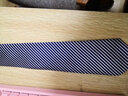 V.P.W 手打款領(lǐng)帶男黑白藍白色條紋斜紋領(lǐng)帶商務(wù)正裝上班韓版禮盒裝寬7cm 藍白均條紋（手打款） 曬單實(shí)拍圖