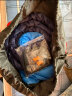 TANXIANZHE探险者睡袋成人室内户外四季保暖睡袋加厚午休羽绒棉露营隔脏睡袋 【加宽100CM】2.0KG印花睡袋 实拍图