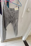 酷人頭（KuRenTou）春夏季薄款淺灰色牛仔褲男修身小腳高端休閑百搭男士潮牌褲子 JDS8806淺灰色 32 2尺5 曬單實(shí)拍圖