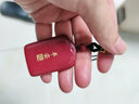 LITTLE KORBOOSE朱砂平安無事牌吊墜本命年轉(zhuǎn)運(yùn)紫金砂護(hù)身符項(xiàng)鏈男女可戴生日禮物 平安無事牌【不刻字】 曬單實(shí)拍圖