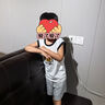 巴拉巴拉男童短袖套裝夏季寶寶背心夏裝速干上衣短褲兒童衣服童裝撞色 白黑色調-208225119101 110 曬單實(shí)拍圖