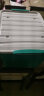 茶花（CHAHUA）茶花塑料收纳箱衣物整理箱35L58L68L多规格玩具整理箱储物 绿色 【68L内置滑轮】1个装 实拍图