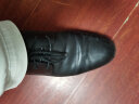 森达正装鞋男商场同款牛皮上班商务皮鞋男士婚鞋1ED01DM2 黑色 40 实拍图