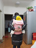前后兩用背帶嬰兒前抱式寶寶背兜出行背娃抱帶新生兒童抱巾雙肩透氣純棉多功能帶娃解放雙手省力腰帶輕松便攜 天而31粉紅色 曬單實(shí)拍圖