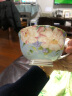 文盾（WENDUN） 英式骨瓷咖啡杯套装欧式下午茶茶具创意陶瓷简约家用红茶杯 金箔【粉之恋（无内花款）】 实拍图