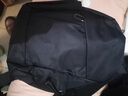 莫奈德品牌胸包男包韓版百搭單肩斜挎包男士休閑腰包生日紀念日禮物 黑色 19.5*9*31cm 曬單實拍圖