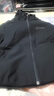 Jack Wolfskin狼爪軟殼衣男秋冬防風休閑軟殼服夾克外套5032071 黑色 M  曬單實拍圖