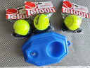 天龍（Teloon） 網(wǎng)球訓練器一個(gè)人打輔助器材回彈網(wǎng)球帶繩成人兒童802C訓練套裝 回彈網(wǎng)球3個(gè)+訓練器 曬單實(shí)拍圖