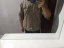 酷艾德戶外速干衣褲套裝情侶款速干褲速干襯衫上衣兩截可拆卸 卡其上衣-男 XL 曬單實(shí)拍圖