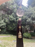 卡麗蒂（KALIDI）汽車掛件高檔車載掛飾車內(nèi)飾品龍男出入平安符后視鏡吊墜車上掛飾 天然黑曜石龍圖騰-汽車掛件-玉髓平安扣 曬單實(shí)拍圖